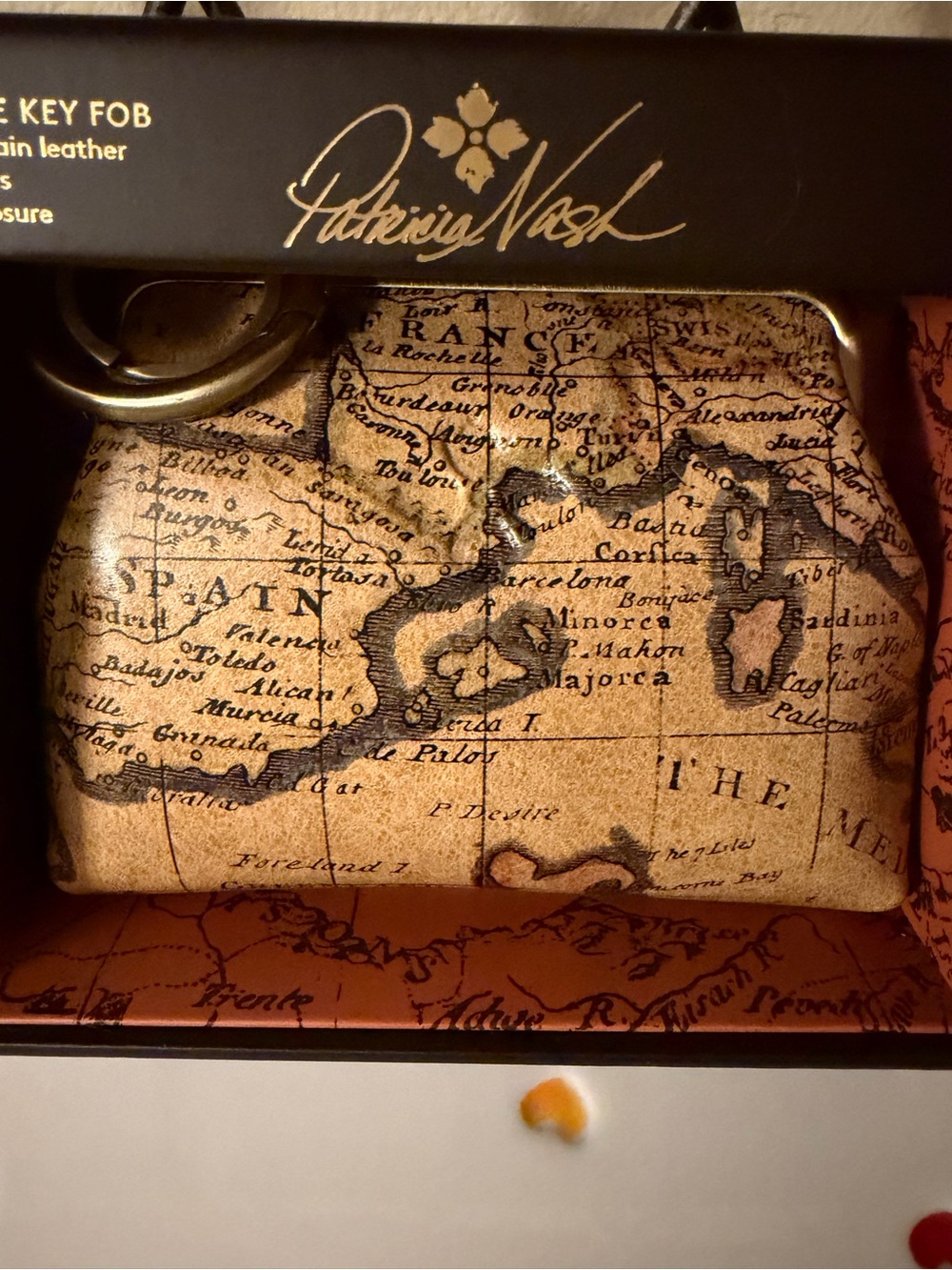 Patricia Nash Map Coin Purse - Picture 5 of 6